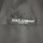 Dolce & Gabbana Elegant Black Striped Wool Dress Vest