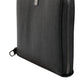 Dolce & Gabbana Black Calfskin Leather Logo Zip Around Continental Wallet