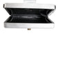 Dolce & Gabbana Metallic Silver DG BOX Leather Shoulder Strap Bag
