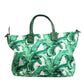 Dolce & Gabbana Green Canvas Botanical Garden Women Tote Bag