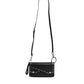 Dolce & Gabbana Black Small Leather Studded Shoulder Crossbody Bag