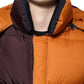Dolce & Gabbana Multicolor Quilted Hooded Puffer Jacket