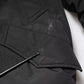 Woolrich Black Hooded Long Sleeves Fur Shearling Coat Jacket
