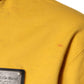 Dolce & Gabbana Yellow Logo Full Zip Hooded Sweatshirt Sweater