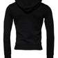 Dolce & Gabbana Black Logo Full Zip Hooded Sweatshirt Sweater