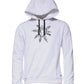 Dolce & Gabbana White Sacred Heart Hooded Sweatshirt Sweater