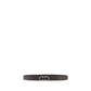 Ferragamo Black Calf Leather Bos Taurus Regular Belt