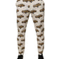 Dolce & Gabbana Off White Cars Cotton Skinny Men Denim Jeans