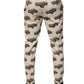 Dolce & Gabbana Off White Cars Cotton Skinny Men Denim Jeans