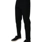 Dolce & Gabbana Dark Blue Cotton Stretch Loose Men Denim Jeans