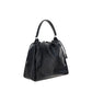 Brunello Cucinelli Black Calf Leather Bos Taurus Shoulder Bag