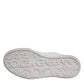 Dolce & Gabbana White Miami Leather Low Top Sneakers Shoes