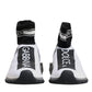 Dolce & Gabbana White Black Sorrento Socks Sneakers Shoes