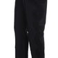 Dolce & Gabbana Elegant Black Torero Capri Pants