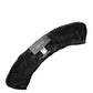 Dolce & Gabbana Black Lamb Fur Collar Women Neck Wrap Scarf