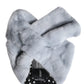 Dolce & Gabbana Powder Blue Mink Fur Neck Warmer Scarf