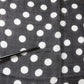 Dolce & Gabbana Black White Polka Dots Fringes Wrap Scarf