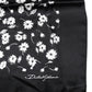 Dolce & Gabbana Black Floral Silk Square Wrap Shawl Scarf