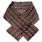 Dolce & Gabbana Bordeaux Printed Silk Neck Wrap Shawl Scarf