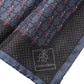 Dolce & Gabbana Dark Blue Beetle Square Handkerchief Scarf