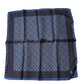 Dolce & Gabbana Blue Lady Bug Silk Square Handkerchief Scarf