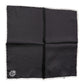 Dolce & Gabbana Black Crown Logo Square Handkerchief Scarf