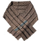 Dolce & Gabbana Brown Fantasy Silk Neck Wrap Shawl Scarf