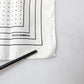 Dolce & Gabbana White Polka Dots Square Handkerchief Scarf