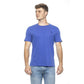 Billionaire Italian Couture Light Blue Cotton T-Shirt