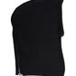Dolce & Gabbana Black Wool Whole Head Wrap Balaclava Hat