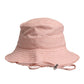 Dolce & Gabbana Pink Cotton Wide Brim Bucket Hat