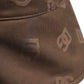Dolce & Gabbana Brown Logo Monogram Cotton Bucket Cap
