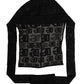 Dolce & Gabbana Black Logo Mesh Whole Head Wrap Hat