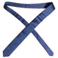 Dolce & Gabbana Blue Solid Silk Adjustable Necktie Tie