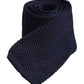 Dolce & Gabbana Dark Blue Silk Adjustable Necktie Tie