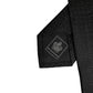 Dolce & Gabbana Black Patterned Silk Adjustable Necktie Tie