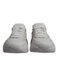 Dolce & Gabbana White Daymaster Low Top Sneakers Shoes