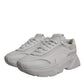 Dolce & Gabbana White Daymaster Low Top Sneakers Shoes