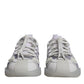 Dolce & Gabbana Multicolor Nylon NS1 Low Top Sneakers Shoes