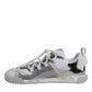 Dolce & Gabbana Multicolor Nylon NS1 Low Top Sneakers Shoes
