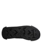 Dolce & Gabbana Black Logo Lace Up Low Top NS1 Sneakers Shoes