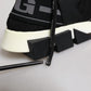 Dolce & Gabbana Black Mesh Sorrento Trekking Sneakers Shoes
