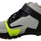 Jil Sander Fog Gray Neon Green Black Lace-Up Strap Shoes