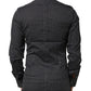 Dolce & Gabbana Black GOLD Patterned Cotton Men Dress Shirt