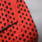 Dolce & Gabbana Red Hearts Cargo Jogger Men Sweatpants Pants