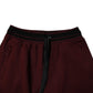 Dolce & Gabbana Bordeaux Cotton Jogger Men Sweatpants Pants