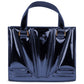 Ferrari Blue Leather Handbag