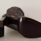 Dolce & Gabbana Brown Exotic Leather Heels High Boots Shoes