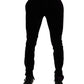 Dolce & Gabbana Violet Velvet Cotton Men Dress Formal Pants