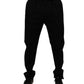 Dolce & Gabbana Black Cotton Men Skinny Dress Formal Pants